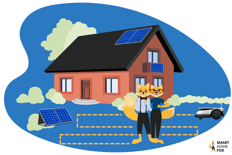 Der ECOVACS Goat G1-800 Mähroboter navigiert in U- oder S-Linien (Schlangenlinien) durch den Garten.